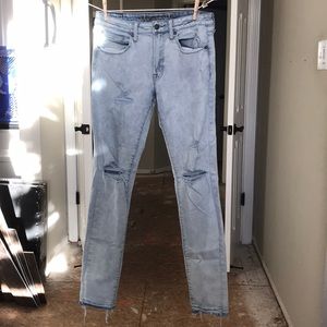 American Eagle Ripped Jeans 34x36
